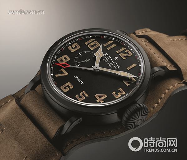 真力时飞行员系列TYPE 20 两地时区 1903 腕表