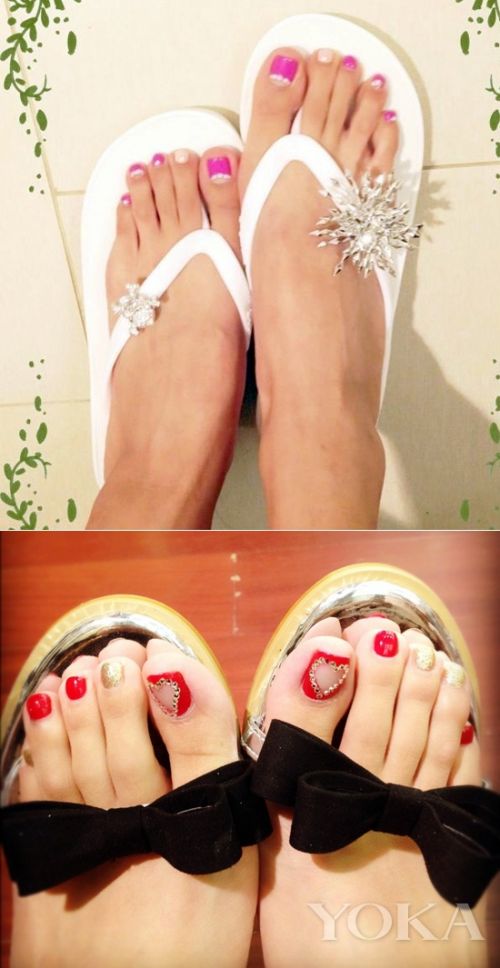 除了不白,张子萱的脚也绝对是身上一景! 除了不白,张子萱的脚也绝对是身上一景!