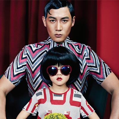 精美大片 | 潮爸陆毅 在孩子面前无所不能