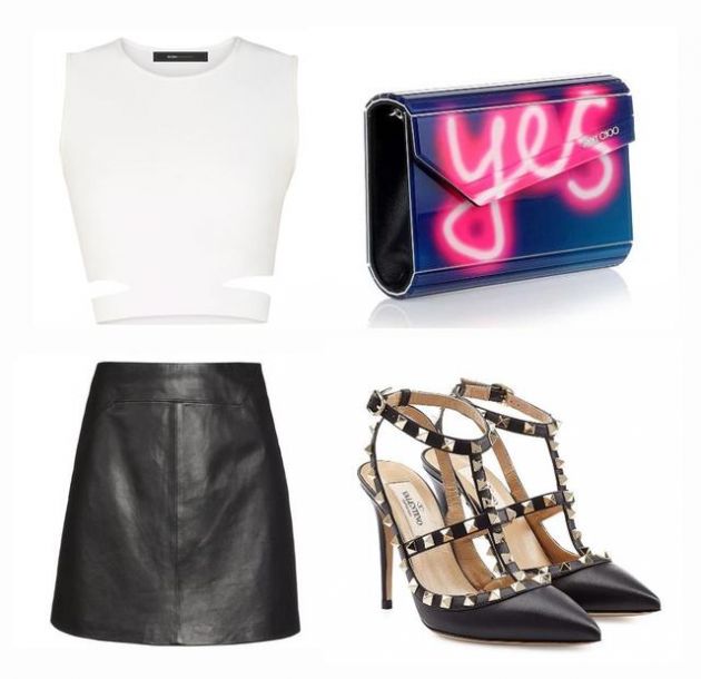 mini小皮裙跟夏天更配哟~ - 时尚网 | 国际化时尚