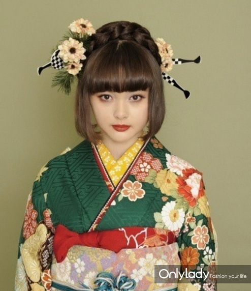 听说短发与和服更配哦 夏日祭就这么出街吧