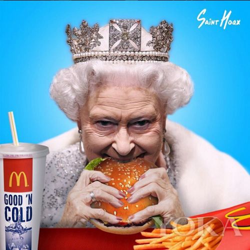 Saint Hoax恶搞英国女王
