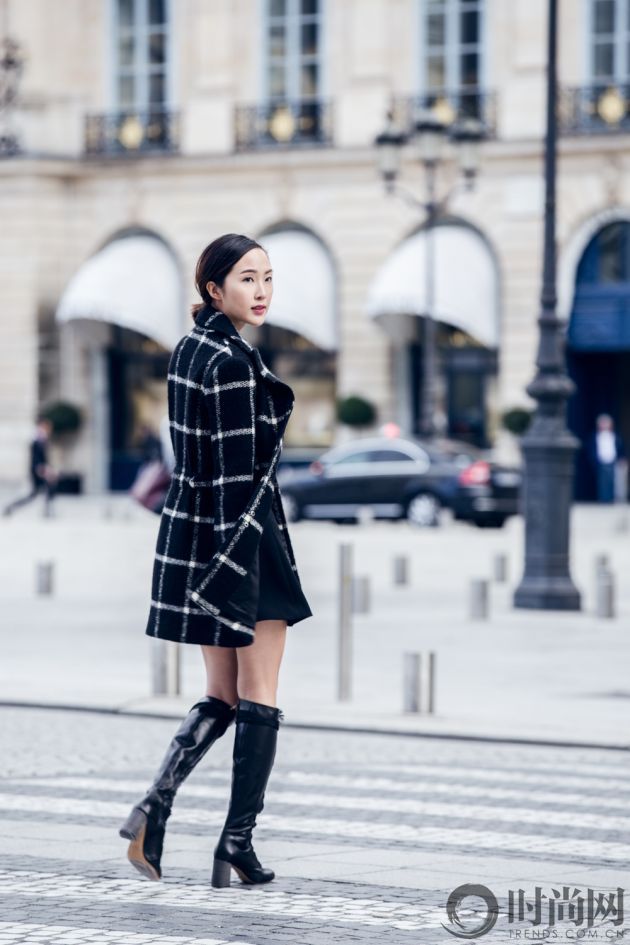 chriselle_lim_jill_stuart_plaid_jacket-2-3