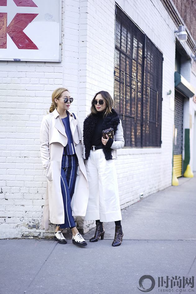 aimee_song_of_Style_dani_song_trench_coat_stripe_pants_walter_Steiger_shoes