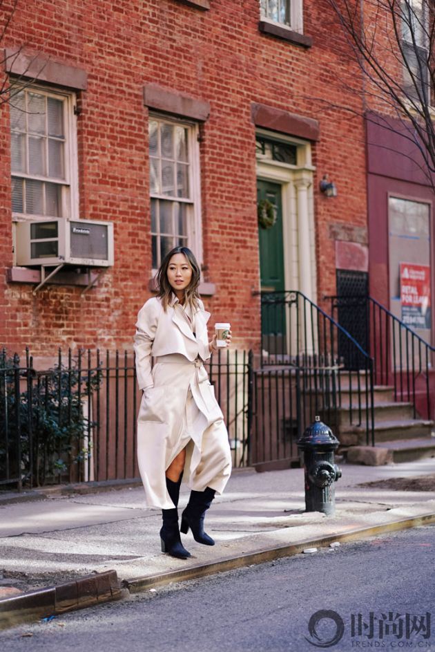 aimee_song_of_style_ralph_lauren_white_shirt_dress_tibi_coat