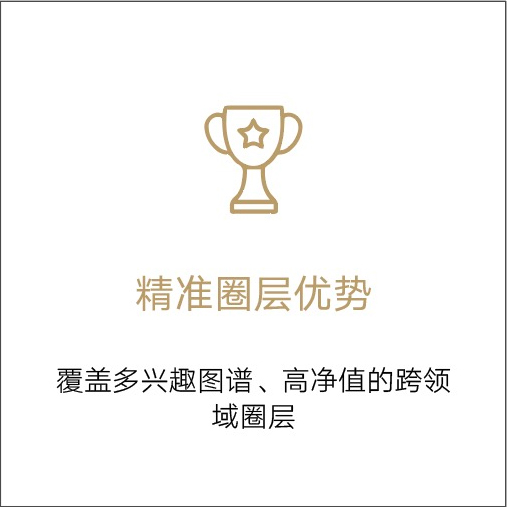 精准圈层优势